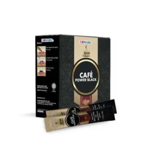 Edmark Café Power Black – Café Intense au Ganoderma pour Vitalité et Bien-être
