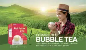 Edmark Red Bubble Tea - Au-Delà d'un Simple Thé 3Edmark.fr - Beauté santé, bien être Edmark Red Bubble Tea – Plus Qu'un Thé, Une Source d'Antioxydants et de Bien-être